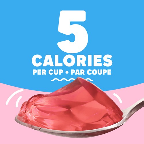 Jell-O Sugar-Free Gel Snacks Strawberry 356 g