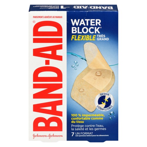 Band-Aid Bandages Water Block Flex Extra Large 7 EA