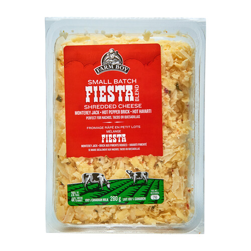 Farm Boy Shredded Cheese Fiesta Blend 280 g