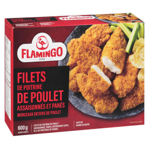 Flamingo Breaded Chicken Breast 600 g