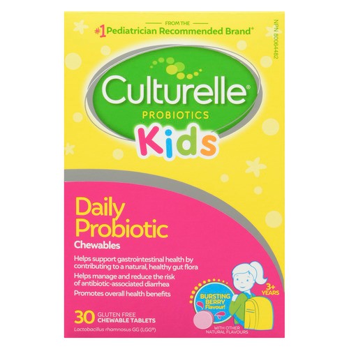 Culturelle Kids Vitamins Chewable Tablets 30 EA