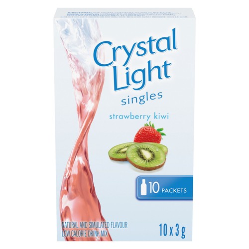 Crystal Light Drink Mix Singles Strawberry Kiwi 30 g