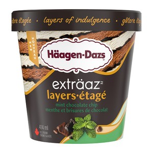 Haagen-Dazs Etagé menthe et brisures de chocolat 414 ml