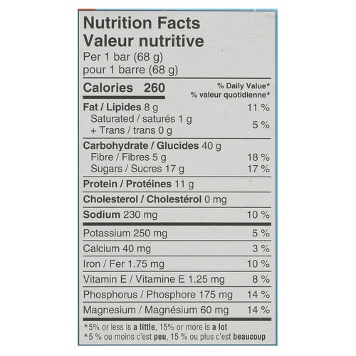 Clif Energy Bars Crunchy Peanut Butter 10 x 68 g