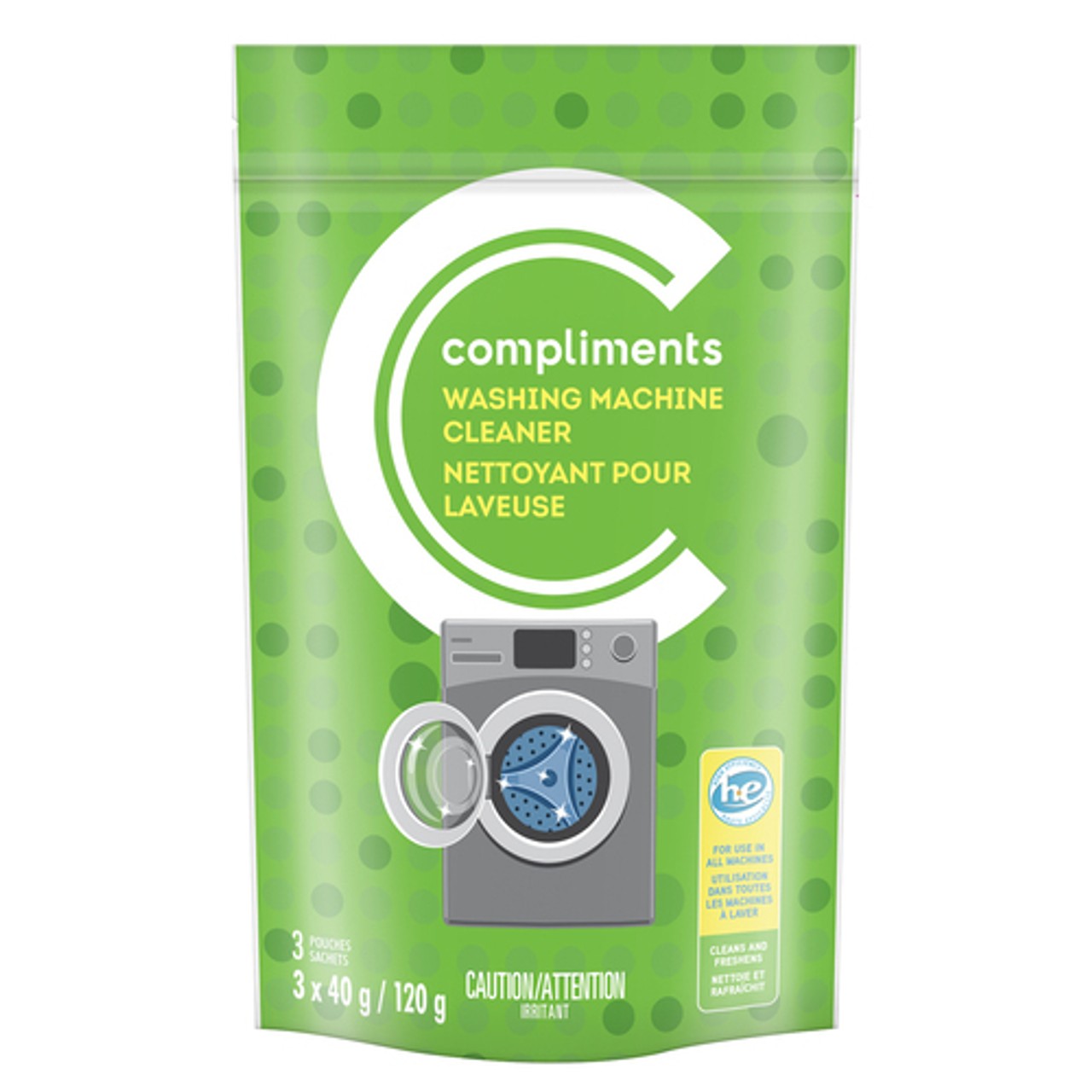 Compliments Washing Machine Cleaner 120 g - Voilà Online Groceries & Offers