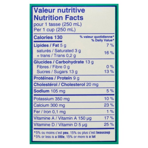 Québon 2% Milk Partly Skimmed 1 L