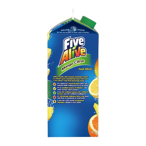 Five Alive Juice Mango Citrus 1.75 L (gable top)