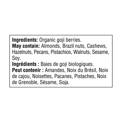 Prana Organic Gluten - Free Goji Berries 200 g 