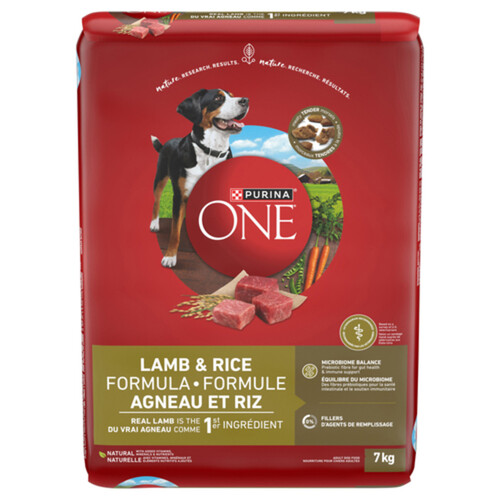 Purina ONE Dry Dog Food Lamb & Rice Formula 7 kg