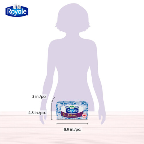 Royale Facial Tissues Ultra 3-Ply 1 Box x 154 Sheets