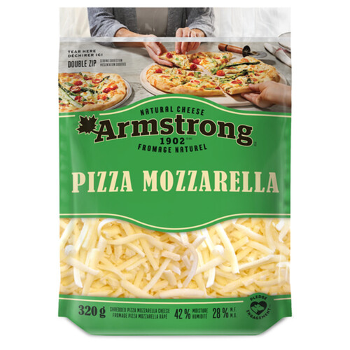 Armstrong Shredded Cheese Pizza Mozzarella 320 g