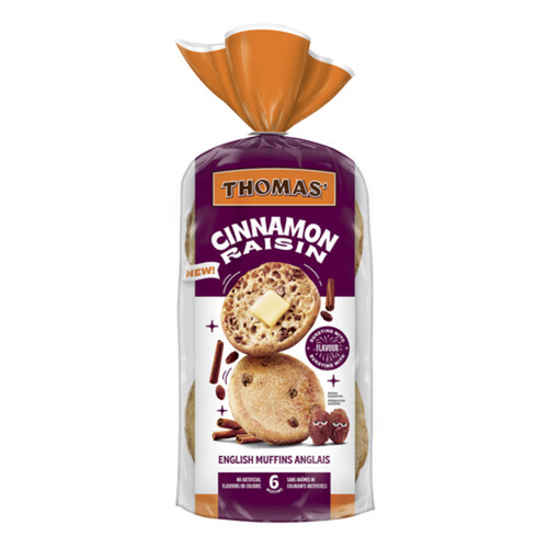 Thomas' Cinnamon Raisin Muffin 342 g
