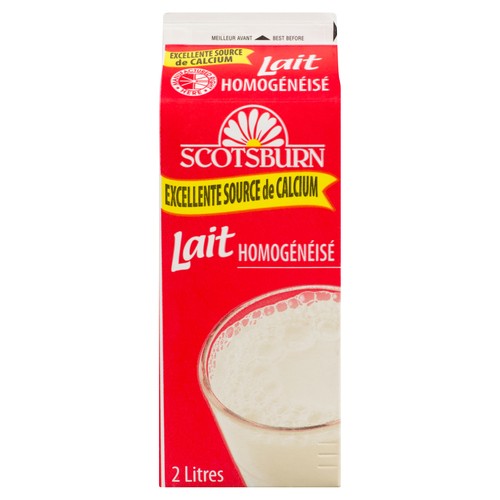 Scotsburn Milk Homogenized 2 L