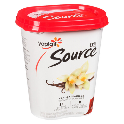 Yoplait Source Yogurt Vanilla 650 g