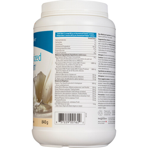 Progressive Gluten-Free Harmonized Protein Natural Vanilla 840 g