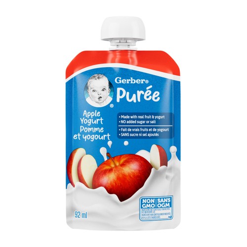 Gerber Yogurt Purée For Babies Apple Pouch 99 g