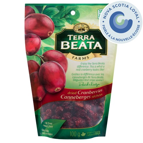 Terra Beata Farms Dried Cranberries 100 g