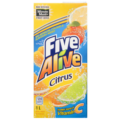 Minute Maid Juice Five Alive Citrus 1L Voilà Online Groceries