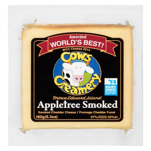 Cows Creamery Appletree Smoked Cheddar Cheese 180 g
