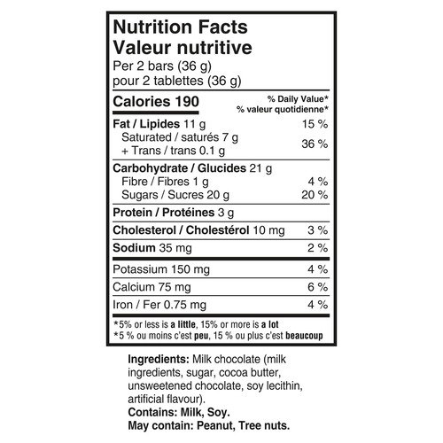 Cadbury Dairy Milk Milk Chocolate Bars Of 8 X 18 g Mini Bars Bag 144 g
