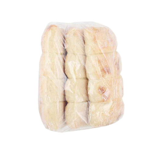 Longo's Ciabatta Cluster Buns 12 Pack 140 g 