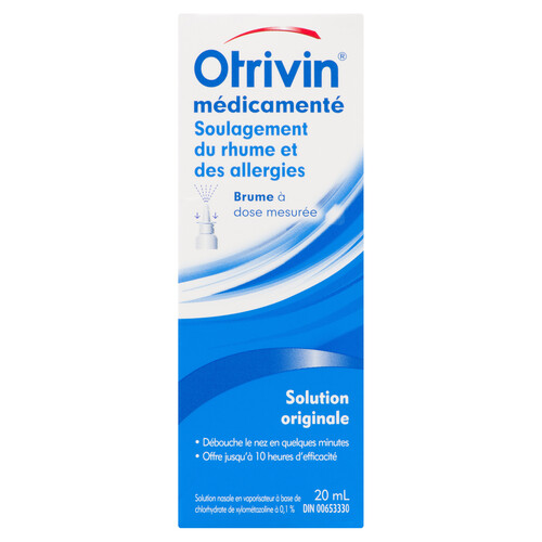 Otrivin Nasal Spray Cold & Allergy Relief 20 ml

