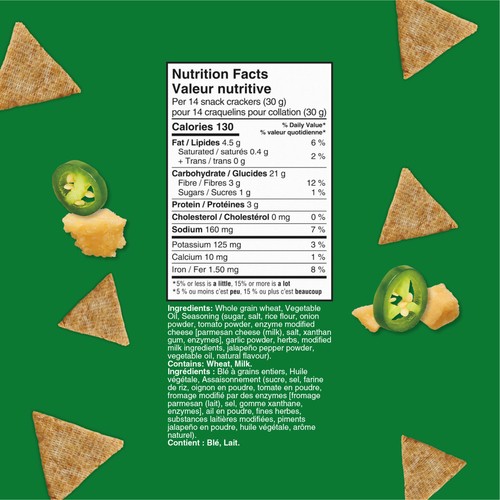 Triscuit Crackers Thin Crisps Zesty Jalepeno 200 g