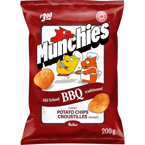 Munchies Potato Chips Old School BBQ Flavoured 200 g