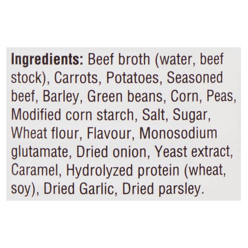 Campbell's Soup Vegetable Beef Ready To Serve 515 ml