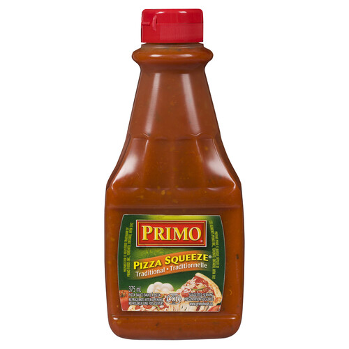 Primo Pizza Squeeze Sauce Traditional 375 ml