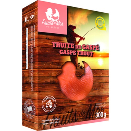 Fruits De Mer Frozen Trout Gaspe Trout 300 g
