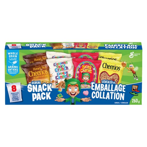 General Mills Cereal Snack Pack 260 g