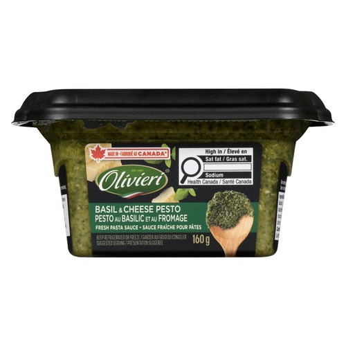 Olivieri Basil & Cheese Pesto 160 g