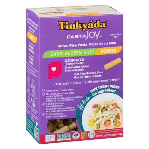 Tinkyada Gluten-Free Brown Rice Pasta Penne 454 g