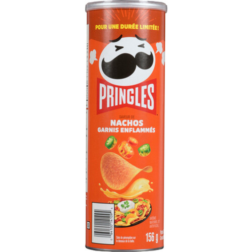 Pringles Canned Chips Nacho 156 g