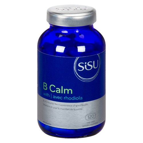 Sisu Vitamins B Calm With Rhodiola 120 Vegetable Capsules