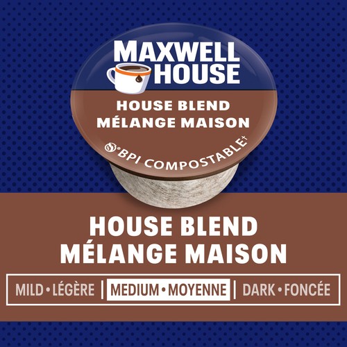 Maxwell House Coffee Pods 100% Arabica House Blend 30 K-Cups 292 g