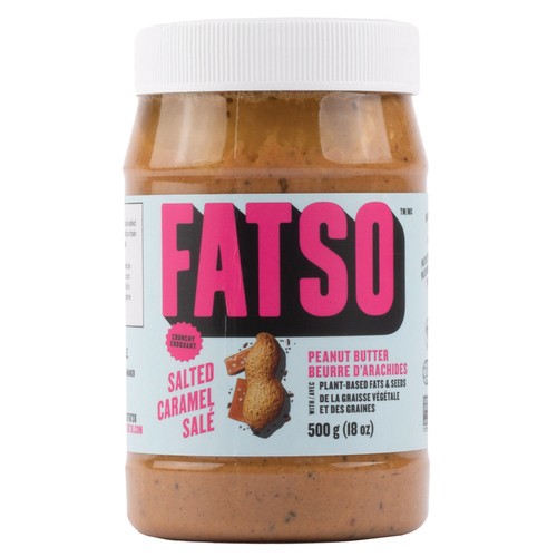 Fatso Peanut Butter Crunchy Salted Caramel 500 g