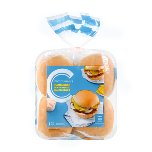 Compliments Hamburger Buns 8 EA