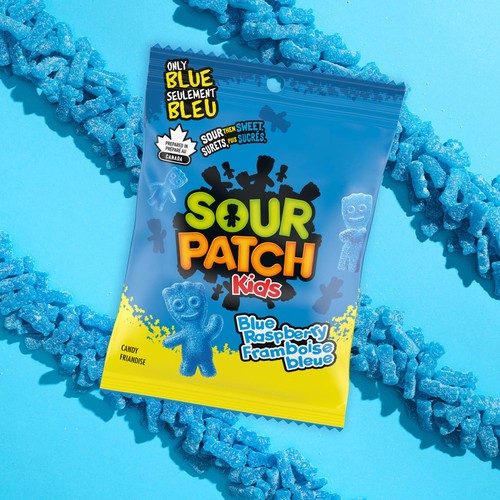 Sour Patch Kids Candy Blue Raspberry 150 g
