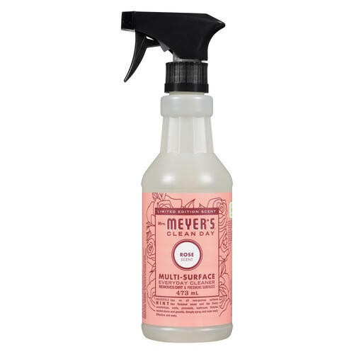 Mrs. Meyer's Clean Day Multi-Surface Everyday Cleaner Rose Scent Limited Edition 473 ml