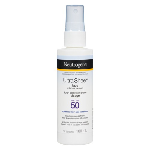 Neutrogena Ultra Sheer Sunscreen Mist SPF50 100 ml