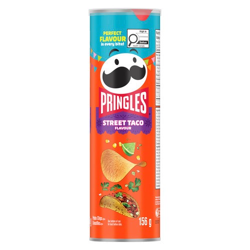 Pringles Potato Chips Street Tacos 156 g