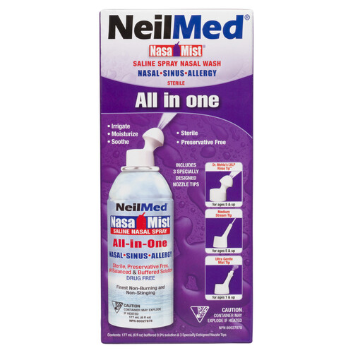 NeilMed Nasamist All In One Nasal Wash 177 ml