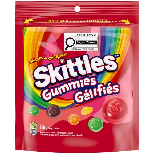 Skittles Gummy Candy Original 280 g