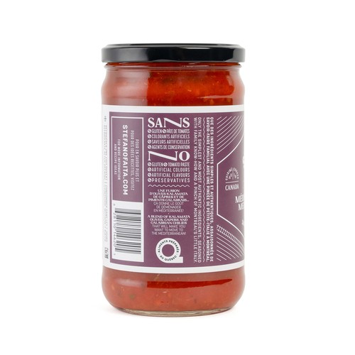Stefano Faita Tomato Sauce Mediterranean 648 ml