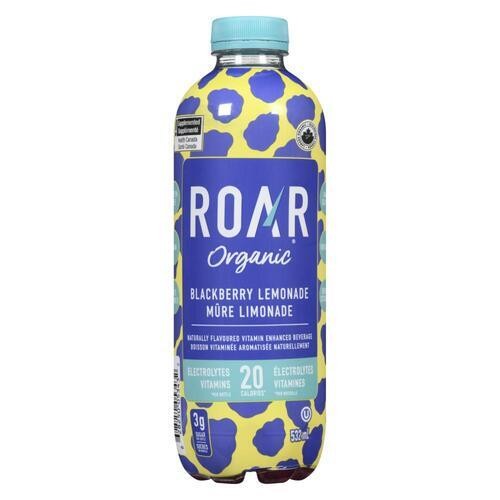Roar Organic Drink Blackberry Lemonade 532 ml (bottle)