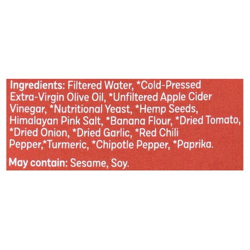 Bio Raw Plant Based Sauce & Marinade Spicy Chipotle 250 ml
