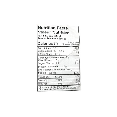 Brandt Gluten-Free Deli Sliced Meat Loaf Kolbassa 150 g