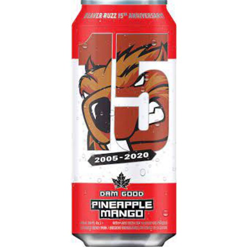 Beaver Buzz Energy Drinks Pineapple Mango 473 ml (can)